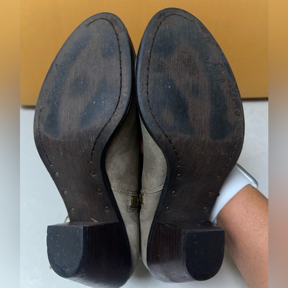 Sam Edelman Louie Ankle Boots with Fringe - Picture 10 of 10